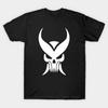 Men Black Print T-shirt New Punisher No-Cut Transfer Paper Print Cotton Tshirt