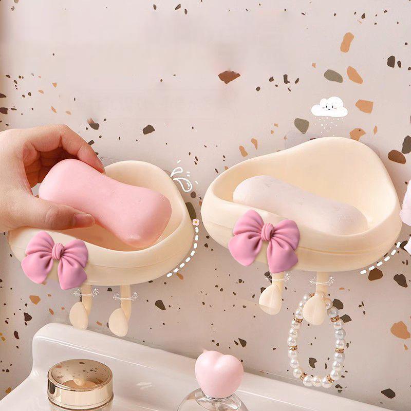 Cloud Soap Dish Large Mouth Wall Hanging Bathroom Storage Rack Home Use Soap Holder Contemporary Design Kitchen Accessories
