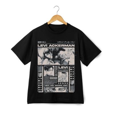 Attacco dei Giganti Mikasa Ackerman Spada T-Shirt – Maglietta Unisex Grafica Anime AOT
