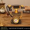 European Retro Resin Telephone Ornaments: Classic Wall and Desktop Decor for Cafes