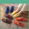 Baotou Home Couple Indoor Linen Floor Shoes Men And Women Non Slip Cotton Slippers