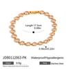 Stainless Steel Bangle Bracelet for Women 18K Gold Color Plated Bracelet Women's Jewelry 18K PVD Plated Bracelets and Bangles