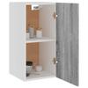 VidaXL Wall-mounted Cabinet "Lyon" Sonoma Grey 29.5 X 31 X 60 Cm Engineered Wood 826621