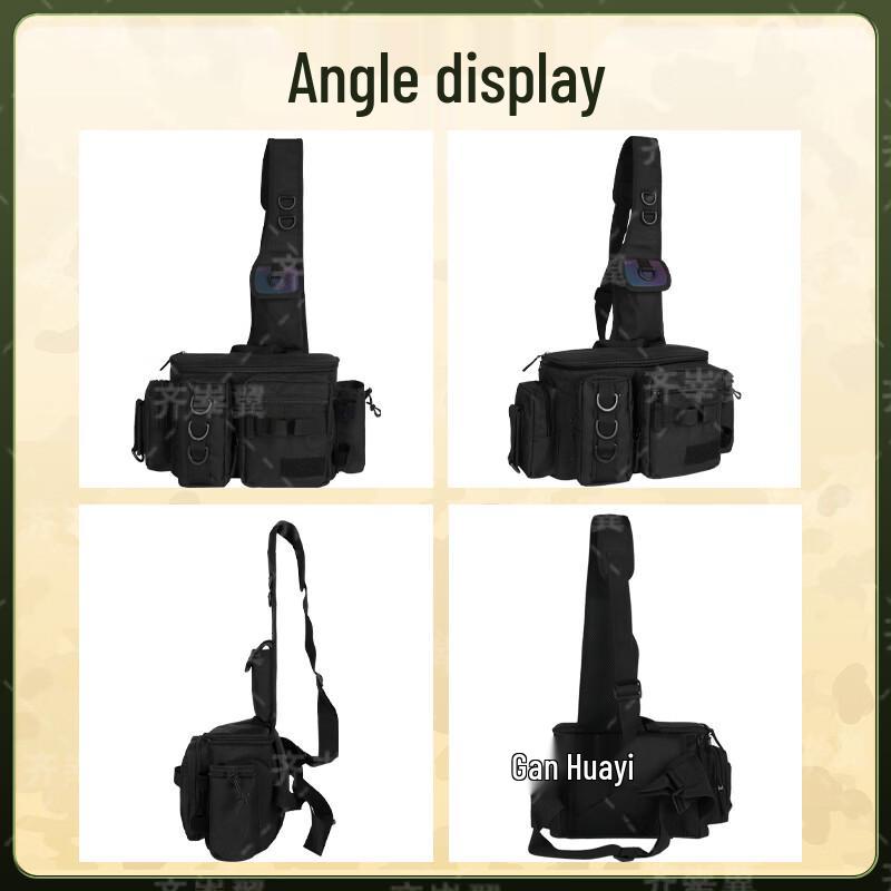 Leichte multifunktionale Outdoor-Angel- und Kameratasche für die Taille