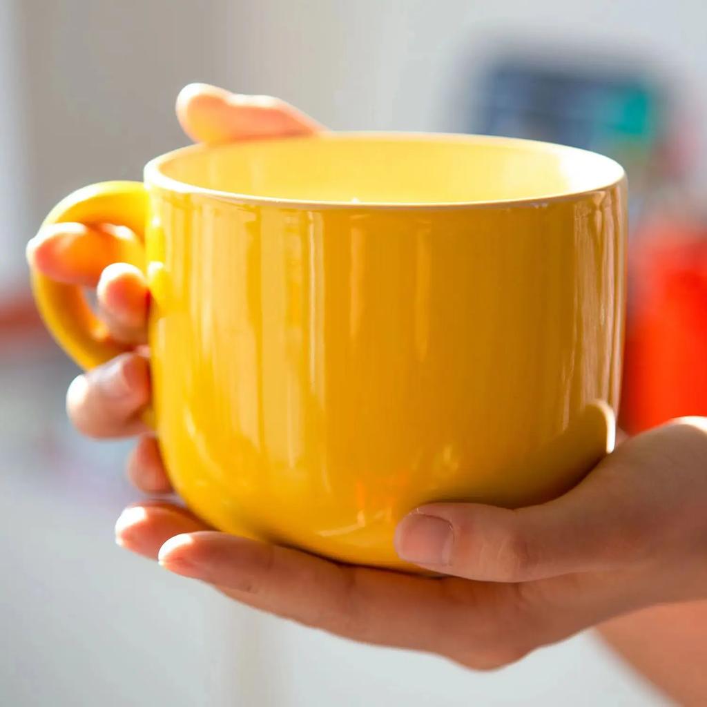 Hrnek na kávu 700 ml Velkokapacitní Keramická snídaně Ovesné vločky Mléko Čaj Šálek Instantní nudle Miska Nové dárky Nejlepší pro vaše přátele