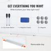 Calendar Whiteboard, 36 x 24 Inches Magnetic Dry Erase Calendar Board, Monthly Planner Whiteboard for Wall, 1 Magnetic Erase & 2 Dry Erase Marker &