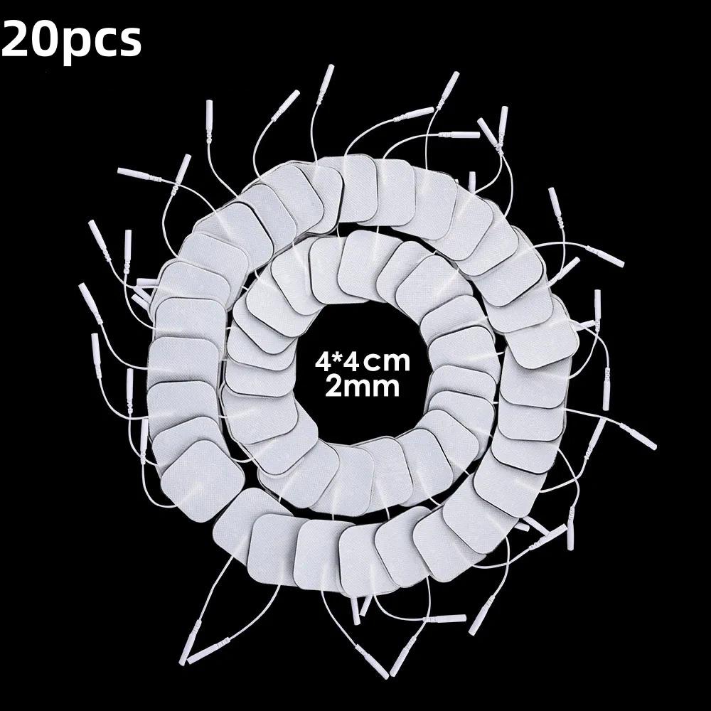 

4x4 см/5x5 см многоразовые акупунктурные электроды TENS подушечки самоклеящиеся гелевые пластыри для массажера для стимуляции нервов и мышц EMS