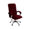 1 Set Velvet Elastic Chair Cover Thickened Internet Cafe Cinema Armchair Case Office Staff Computer Swivel Seat Cover Removable