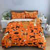Witches, Bats, Spiders, Pumpkins. Bedding Sets Duvet Cover Sets Duvet Covers Pillowcases(1*Duvet Cover 2*Pillowcases Without Duvet Insert)