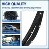 Front Left/Right Side Door WeatherStrip Rubber Seal for Honda Accord Sedan 2003-2007 OEM 72365-SDA-A01 72325-SDA-A01