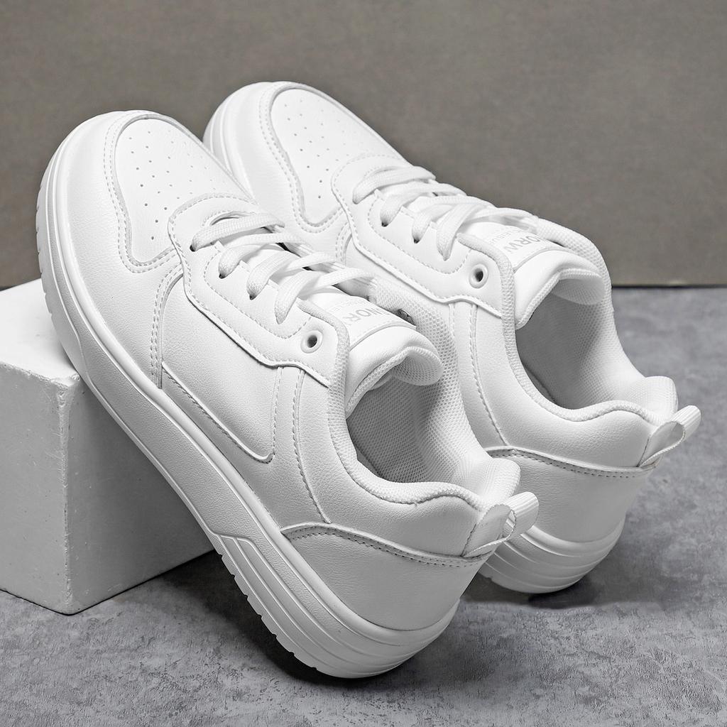 Damenschuhe Skateboardschuhe für Damen Sneaker Leichtgewicht Weiß Schwarz Sportschuhe