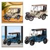 Vintage Car Model Multipurpose Birthday Gift Decorative Collectible Ornament White