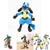Peluche Luc Lucario Pokemon Luc Scintillante da 12 Pollici Giocattolo Morbido Con Colori Vivaci Per Bambini