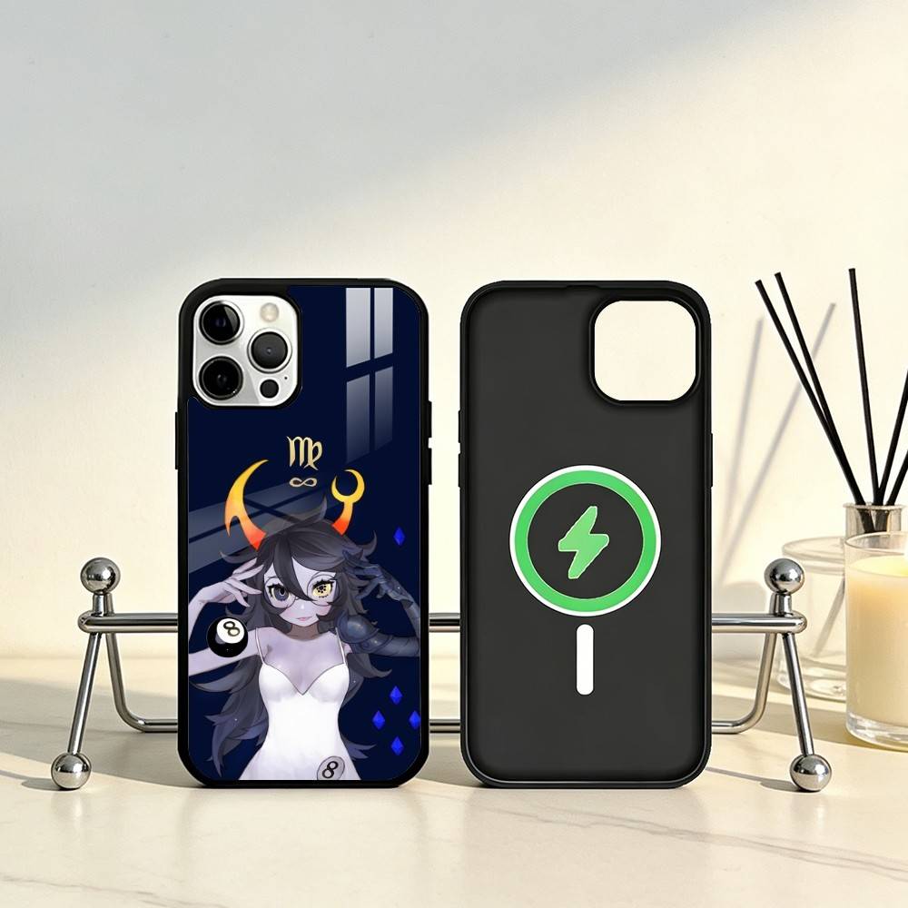 H-Homestuck Vriska Serket Phone Case For iPhone17,16,15,14,13,12,11 Plus,Pro Max Magnetic For Magsafe Wireless Charging