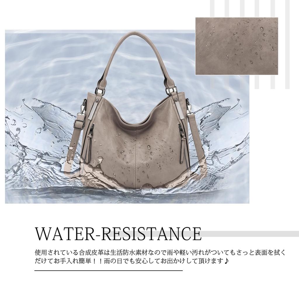 Large Capacity Tote Bag for A4 Shoulder Ladies Casual Tote [KL928] 2-way Commuting, Compatible, Handbag, Bag, High-quality PU, Bag, Bag, Adult,