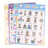 1 Set Classroom Decor 18 Themes Kid English A3 Big Cards Abc Letter/Animal/Numbers/Weather Learning Chart Kindergarten Supplies