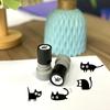 4pcs Hot Style funny cartoon cat pattern stamps
