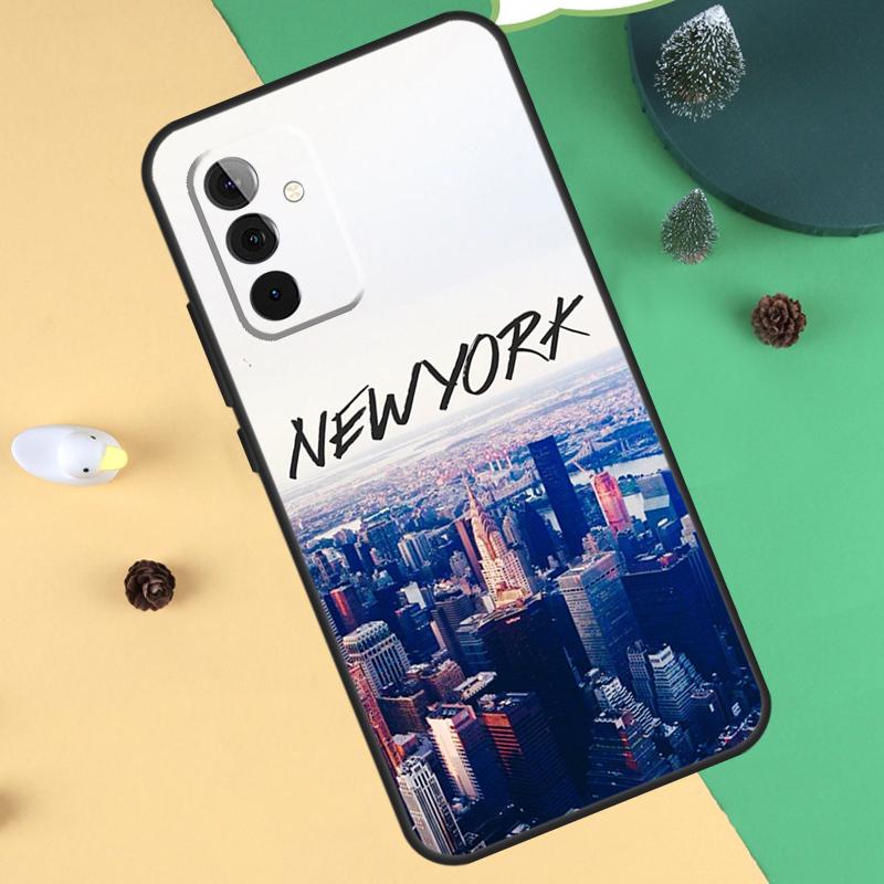 New York City Funda For Samsung Galaxy A35 A55 A15 A25 A53 A33 A13 A52 A32 A12 A51 A71 A14 A34 A54 Case