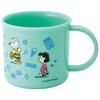 Kids Plastic Cup, Lunch Box, 200ml, Dishwasher Safe, Made In Japan, Snoopy Fun Fun Friends, B
