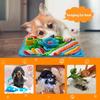 Pet Slow Food Puzzle Mat Dog Scenting Pad Cat Feeding Blanket Scent Training Pad Toy