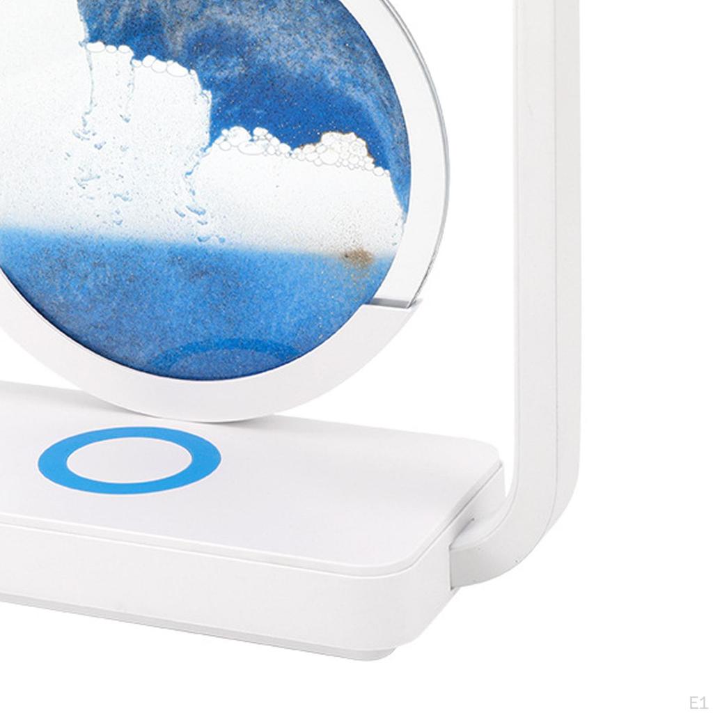 Flowing Sand Night Light with Dynamic Illumination for Home Decor