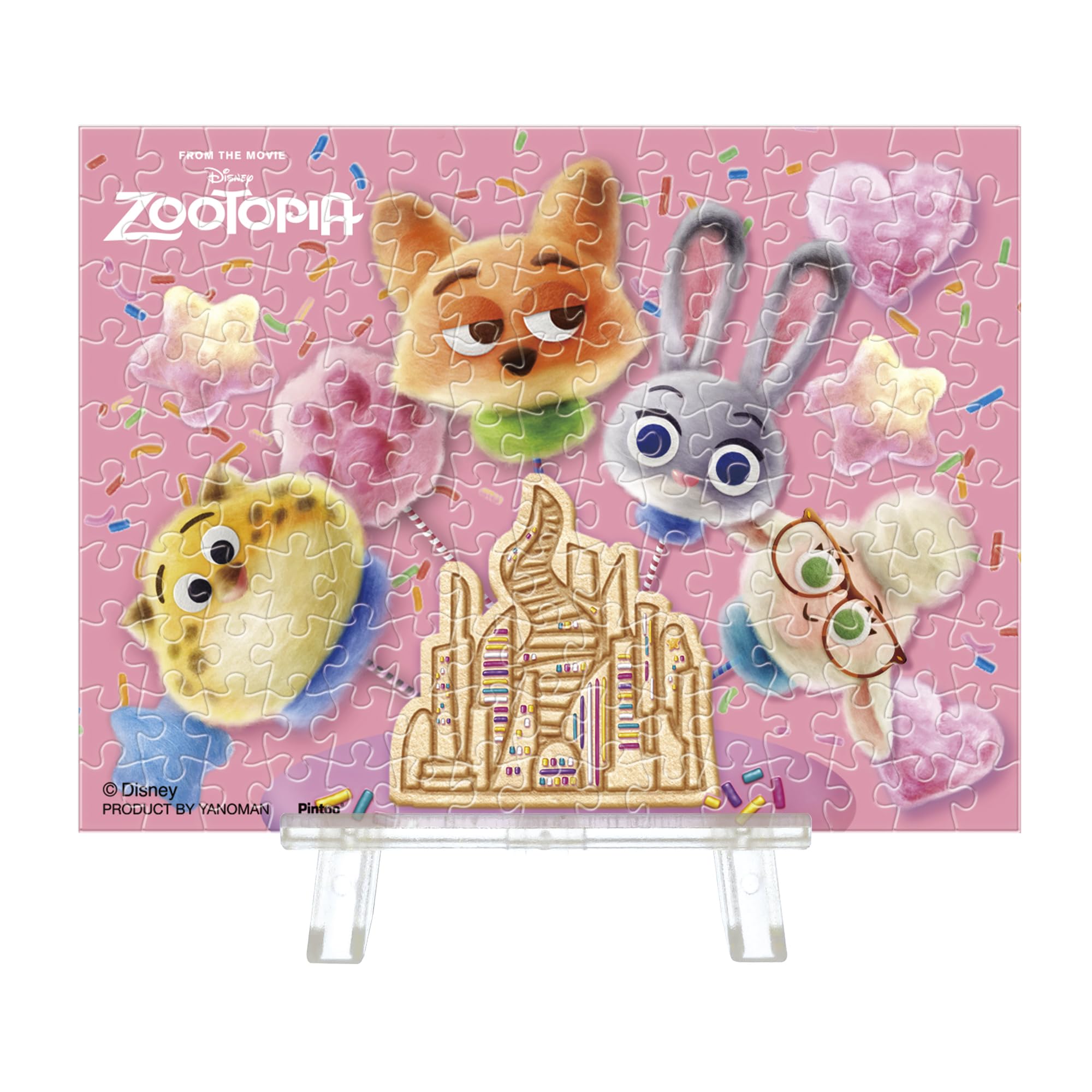 

Пазл Yanoman 150 елементів Disney Candy Paris Zootopia/Cotton [Petit Clear] (7,6х10,2 см)
