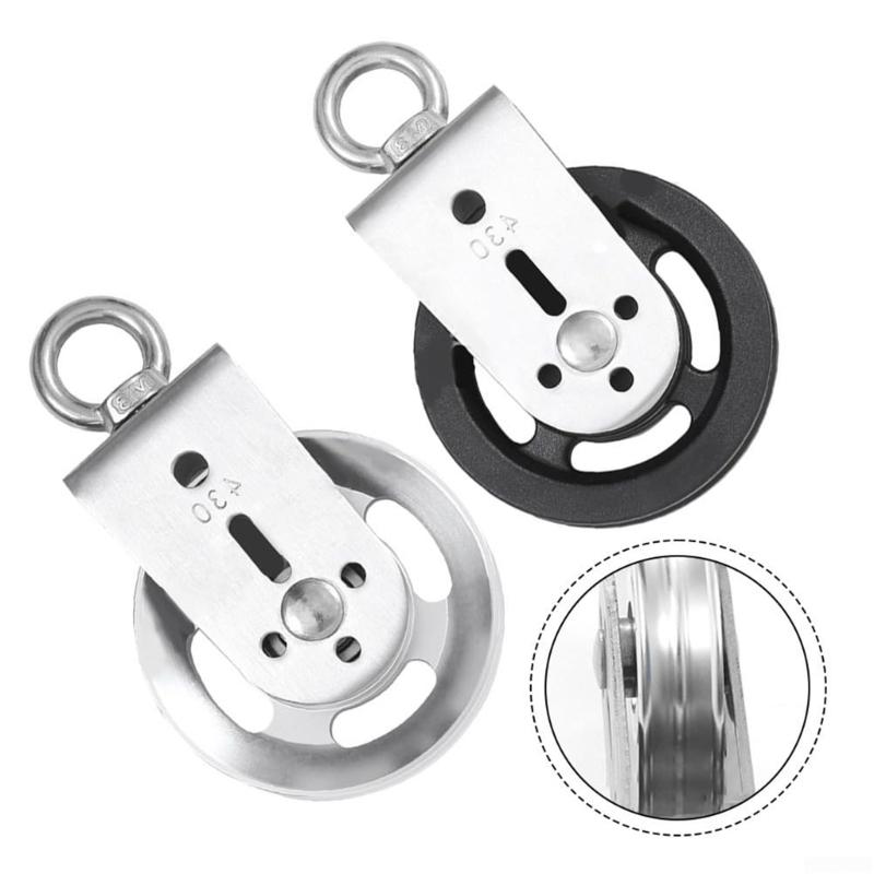 Quick Install Workout Pulley Heavy Duty Gym Pulley Strength Training Quiet Bearing Wheel Home Gyms Equipment Accessories