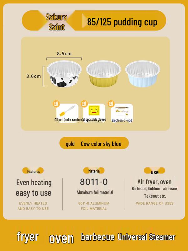 Disposable Air Fryer Aluminum Foil Bowls with Lids, Mixed Colors