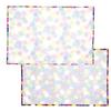 KIYOHARA Set of 60cm x Painting and Boys' Water-Repellent Placemats, Large, 2, 40cm, World, Off-White Navy, NNF18-L2