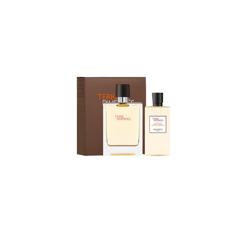 HERMES Earthy Light Perfume Shower Gel Clothing Sets Earthy Eau De Toilette 100ml+Shower Gel 80ml Wooden Scent Perfume 100ml+Shower Gel 80ml