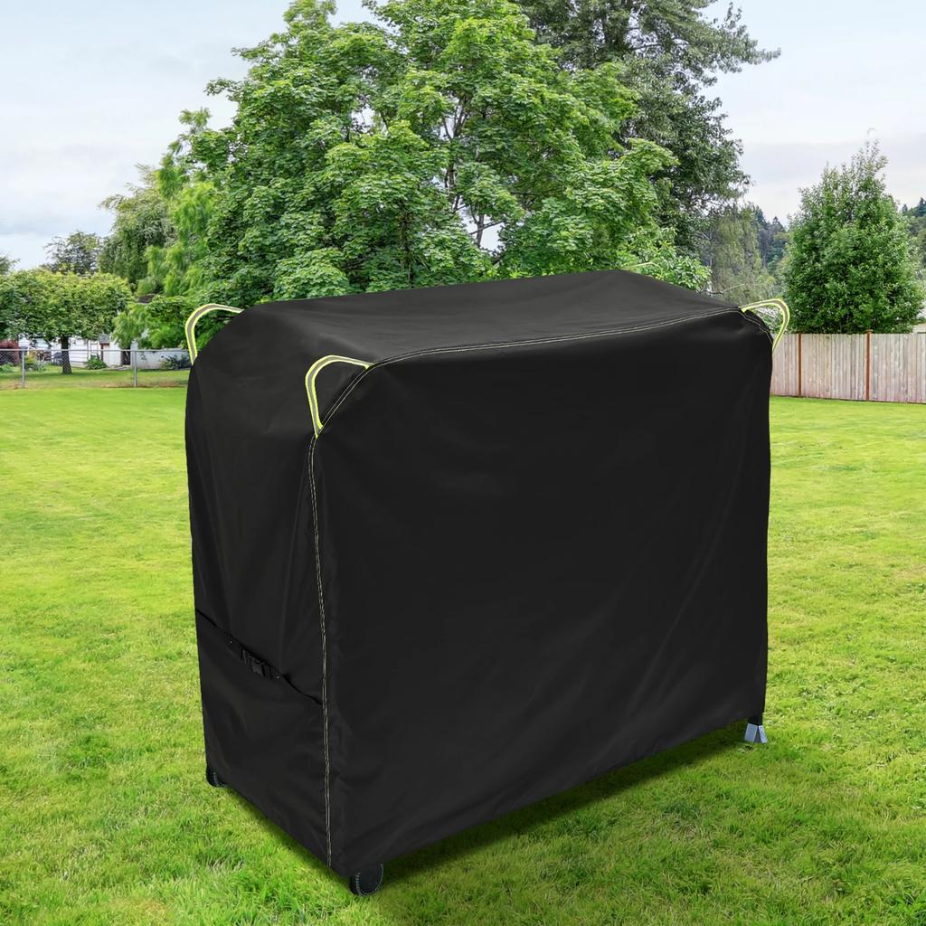 BBQ Grill Cover Outdoor Gas Grill Cover Anti-Dust Waterproof Barbecue Charcoal Grill Cover Tear Resistant Barbecue Accessories