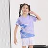 Children's badminton jersey sports suit boys and girls printed table tennis volleyball adult training game jersey wholesale