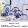 WeiYi Blue and White Porcelain Dinnerware Set