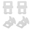 100PCS Tile Leveling System Clips FG4 Type Tiles Leveler Spacers Floor Construction Tool