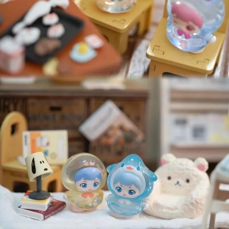Huahua Kindergarten Cute Grain Animal Surprise Boxs Trendy Collectible Desktop Decoration Birthday Gifts Toys