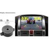 License Plate Frame Monitor Parking Sensor Radars Rearview Backup Camera 3 in 1