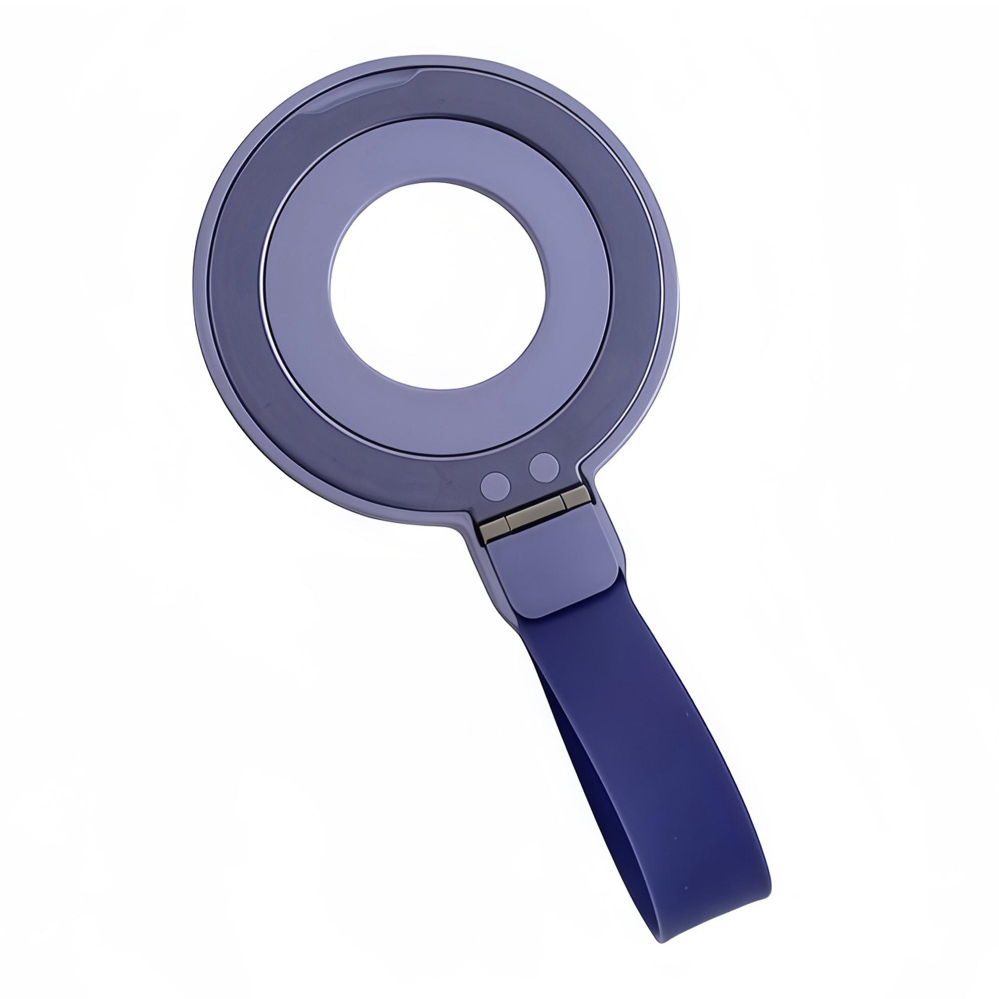 

Магнітна підставка, сумісна з MagSafe, металевий тримач-кільце для телефону з ремінцем для пальця Purple