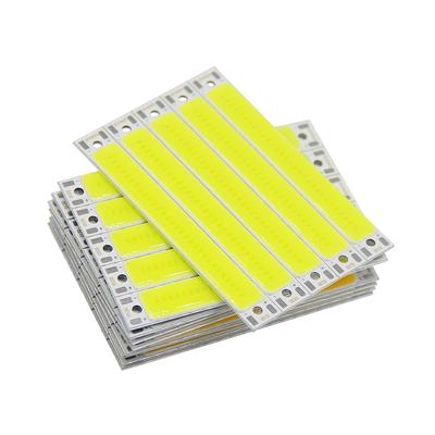 3V 3.7V DC 60mm 8mm LED COB Streifen 3W Warm Kaltweiß Blau Rot COB LED Lichtquelle für DIY Fahrrad Arbeitslampe