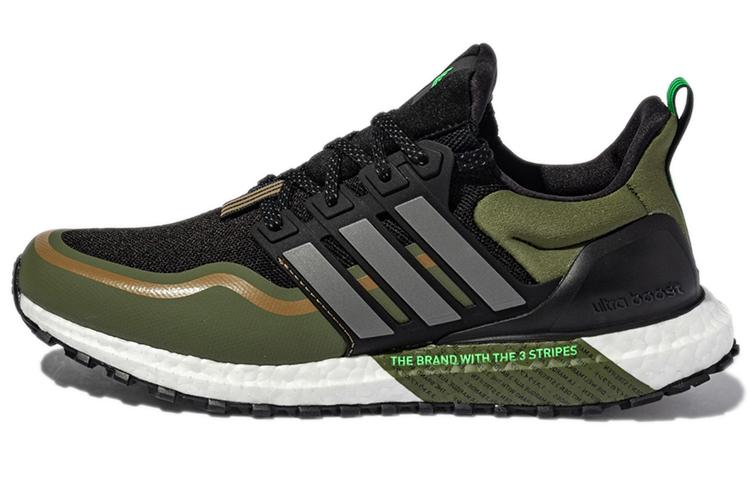Adidas Ultra Boost Atr Cozy Wear Resistant Black Green  Black Green White  GY6311 35.5