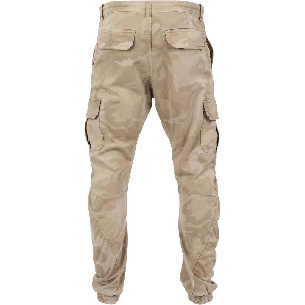 Urban Classics Mens Camo Cargo Jogging Bottoms