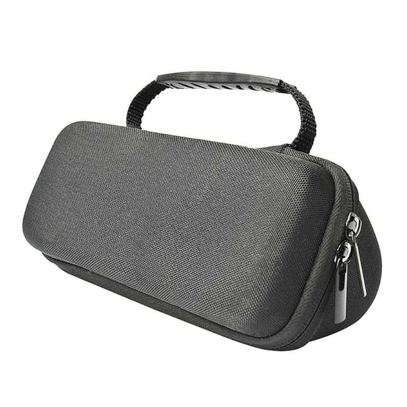 Hard EVA Case for 2 Bluetooth-compatible Speaker Travel Protective Carrying Storage Bag