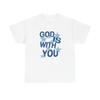 GOD IS WITH YOU Stars Graphic T-shirt