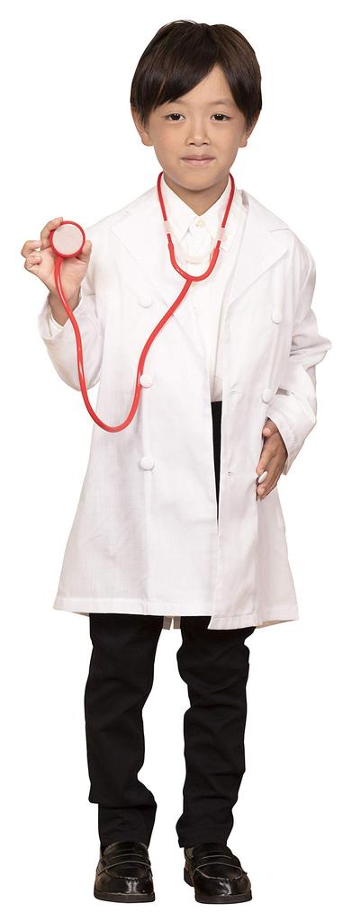 Clearstone Kids Job Cosplay Halloween Doctor Costume for Kids, Unisex, White