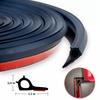 3/5M P Type Car Door Edge Seal Strip Universal Rubber Sealing Strips Weatherstrip Anti-dust Rainproof Moulding Styling for Truck