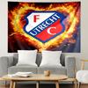 FC Utrecht Print Tapestry, Lightweight Wall Hanging, for Bedroom, Dorm, Living Room, Home Art Decor, Birthday Christmas Gift for Friends