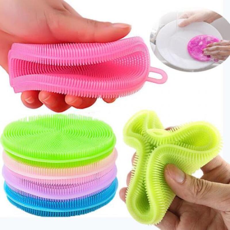 1 Minimal Vegetable Washing Scrub (choose one color) Violet