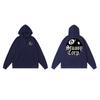 Felpa con cappuccio e stampa Stu Uomo Donna Inverno Calda Foderata in pile Oversize Casual Pullover