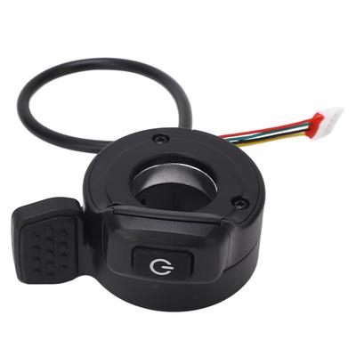 Thumb Controlled Accelerator with Power Switch Speed Control Throttle Raised Stripe for Electric