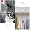 10 Pcs Magic Space Saving Hangers, 5 Holes Multi Hangers For Dorms Home Closet Organization