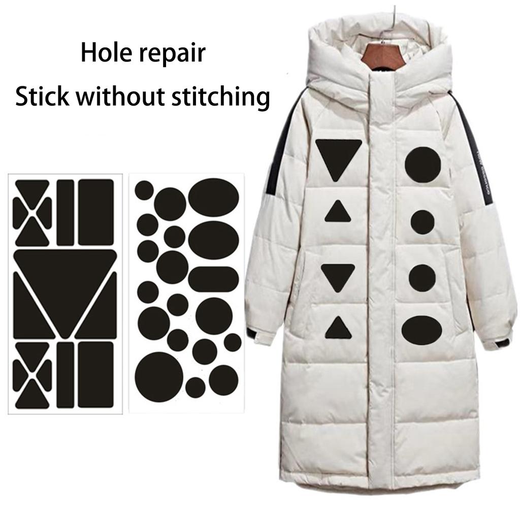 Multifunctional Repair Patches Waterproof Patches Self-Adhesive Repair Patches for Down-Jacket Repair Holes Tearing